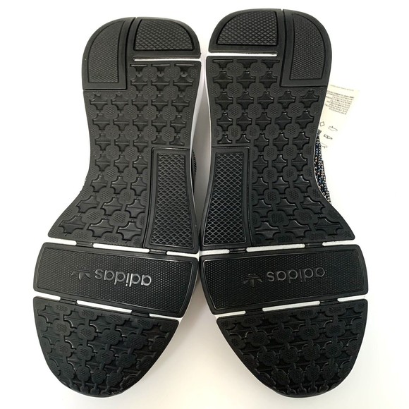 Adidas Swift Run 22 Running Mens Size 8 Black Orange Rush GZ3508 - Picture 5 of 8